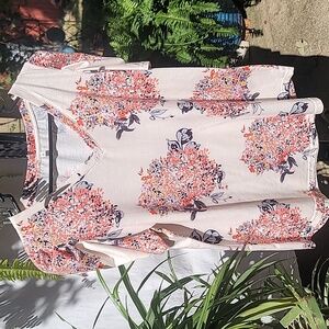 Cottagecore A Floral TeeFloral V-N